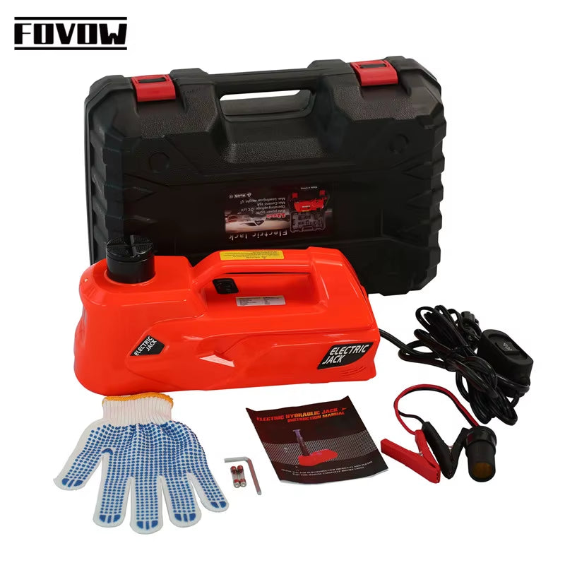 Electric Car Jack 155-530Mm 5T Lifting Tool Emergency Equipment Car Repair Tool Electric Hydraulic Car Jack for SUV Garage