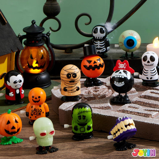 Halloween wind-up toys, 12 pack