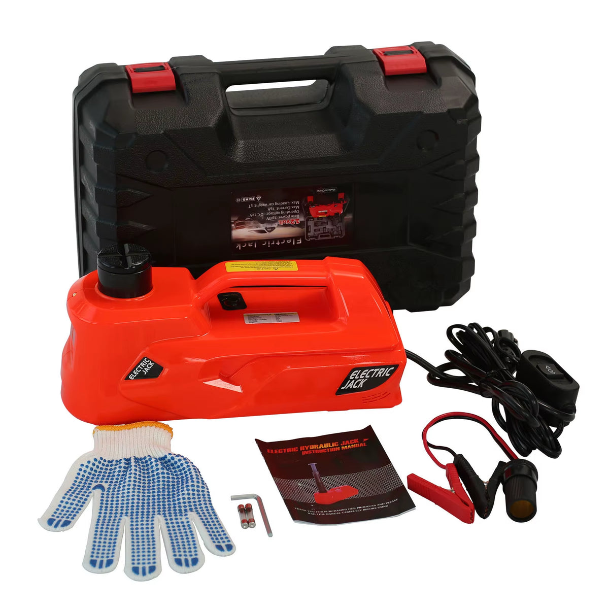 Electric Car Jack 155-530Mm 5T Lifting Tool Emergency Equipment Car Repair Tool Electric Hydraulic Car Jack for SUV Garage